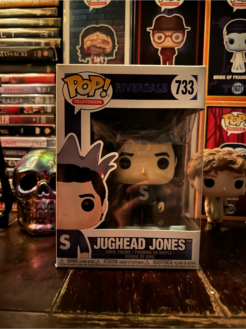 Funko Pop! Riverdale Jughead Jones Vinyl Figure - Black, White, Purple